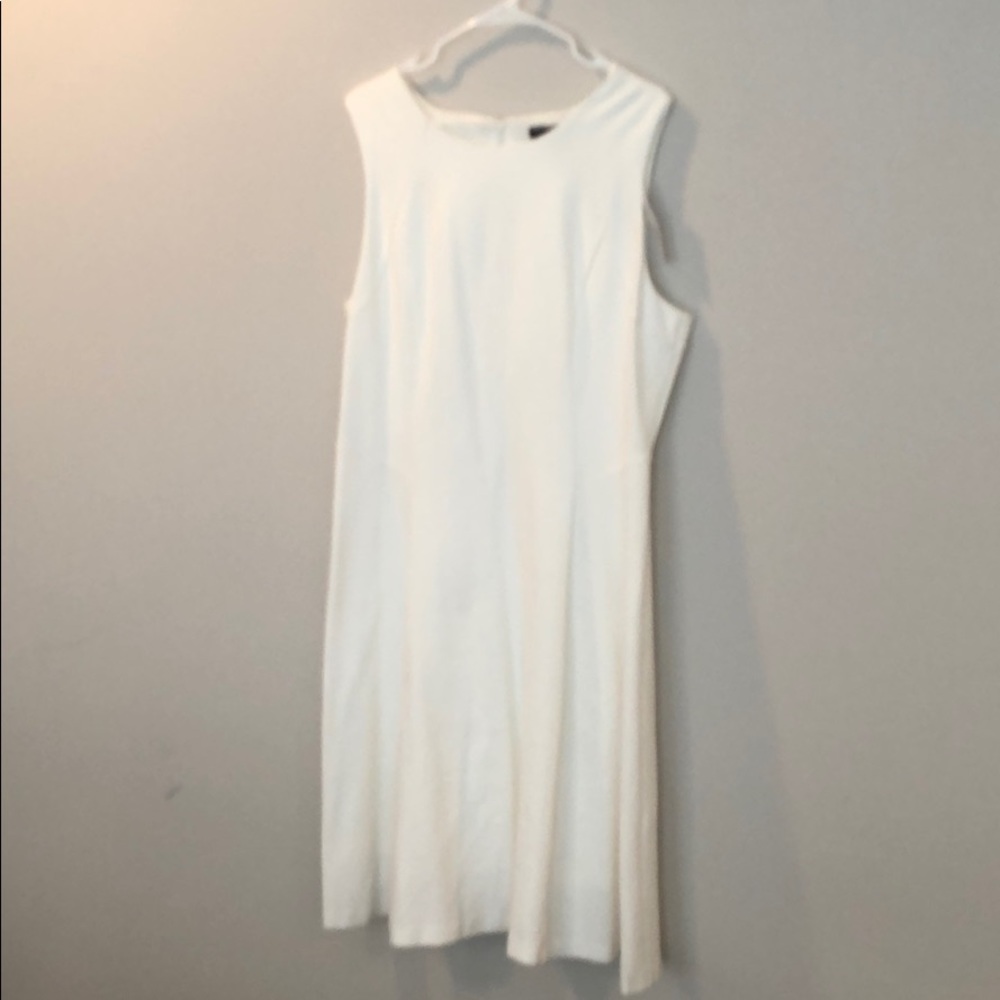 White House Black Market White Dress